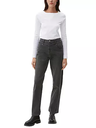 S.OLIVER | T-shirt à manches longues | weiss